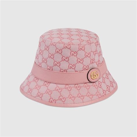 pink bucket hat gucci|Gucci: Pink GG Bucket Hat .